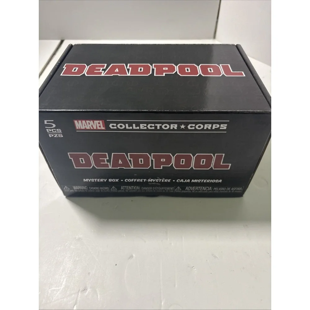 Deadpool 30th Anniversary Marvel Collector Corps 4/5pcs Shirt XL No Pin Nerdy 30
